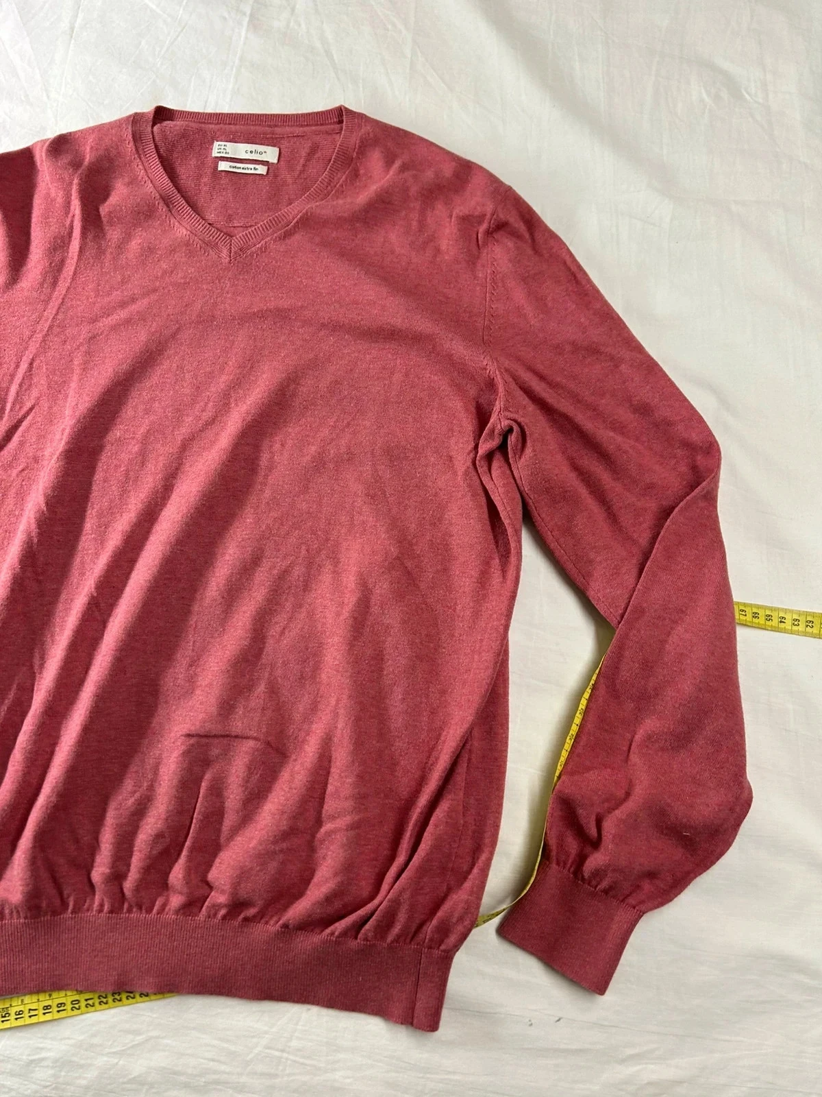 Roze celio V-hals sweater – photo 2